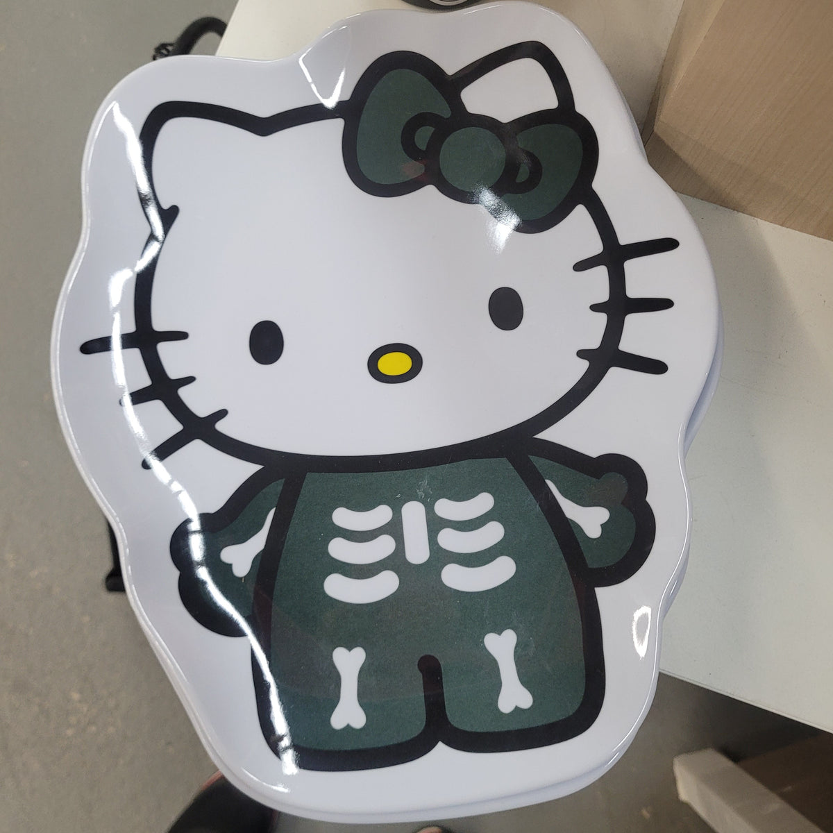 Hello Kitty Halloween Skeleton Tray