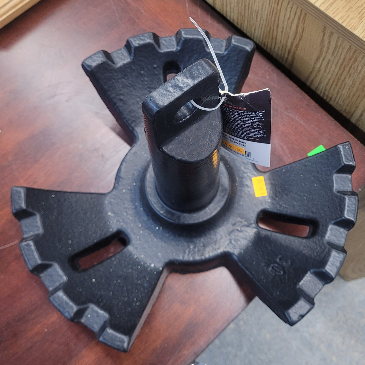 Black Coated Boat Anchor