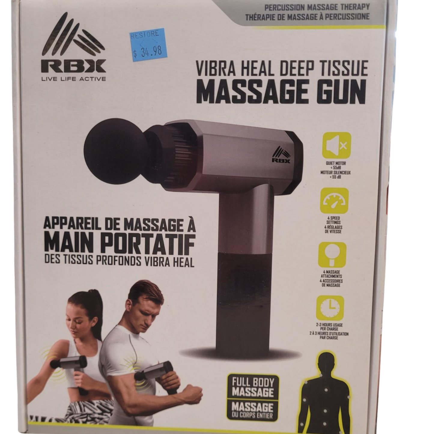 Vibra Heal Deep Tissue Massage Gun