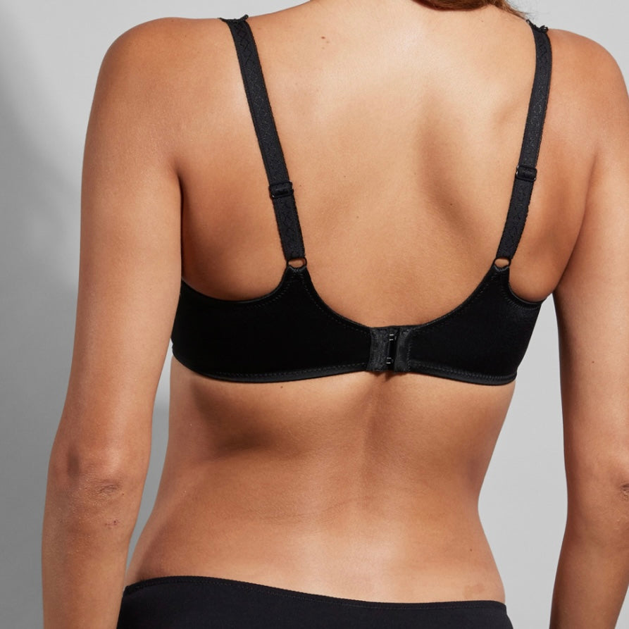 Empreinte Full Cup Low Neck Underwire Bra - Gustave (Black)