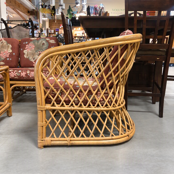 Rattan 4-Piece Patio Set