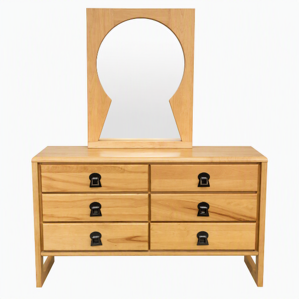 6-Drawer Dresser with Matching Mirror