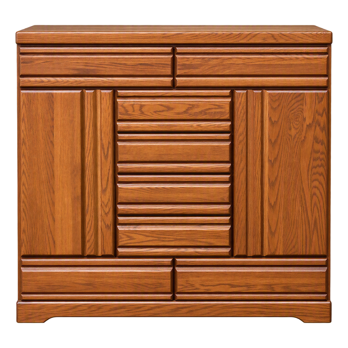 Rustic Oak Solid Dresser