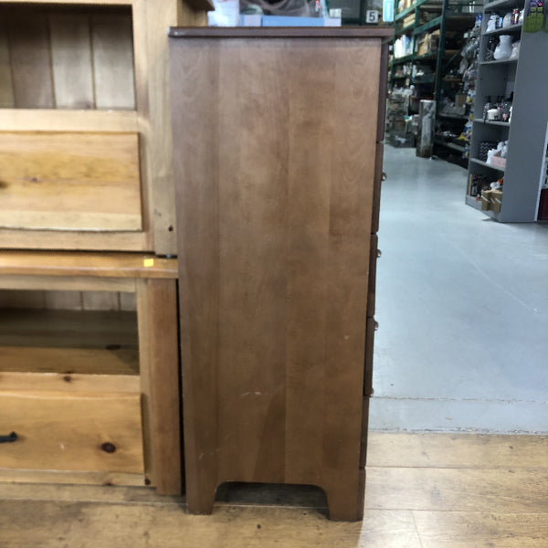 Vintage 5-Drawer Wooden Dresser