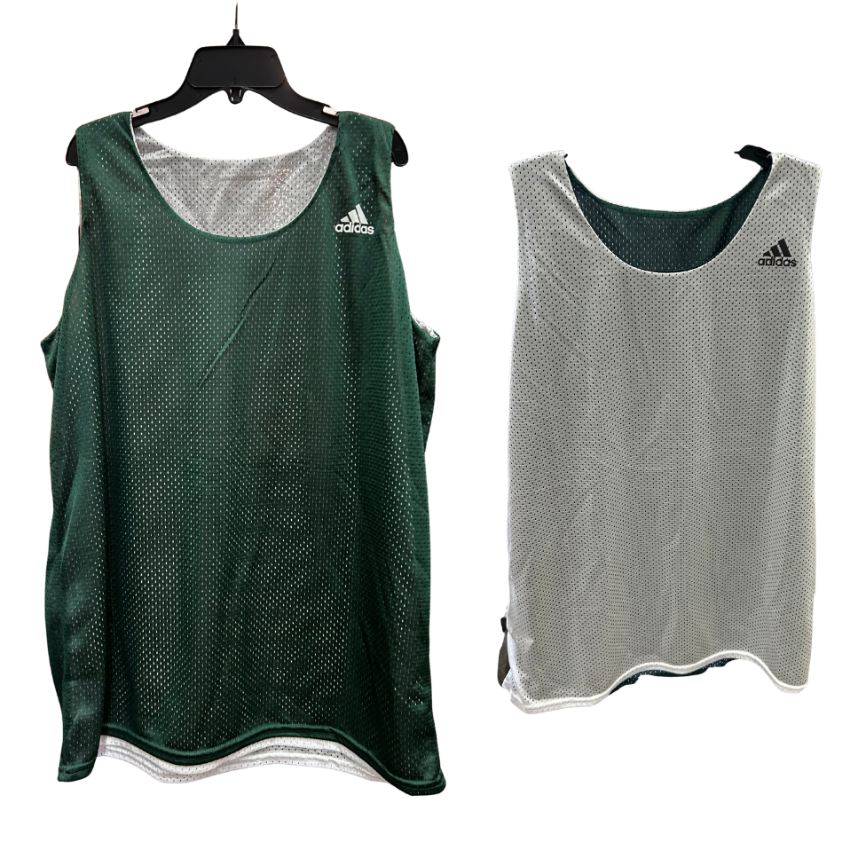ADIDAS Reversible Athletic Tank - Green & White - Women’s