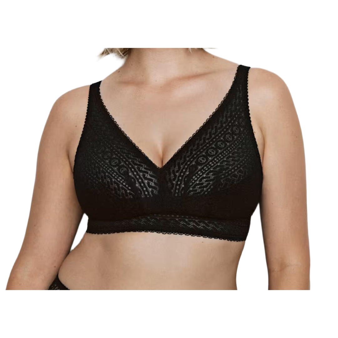 PrimaDonna Montara Wireless Full Cup Bralette - Black