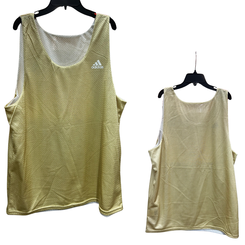 ADIDAS Reversible Athletic Tank - Gold & White - Men’s