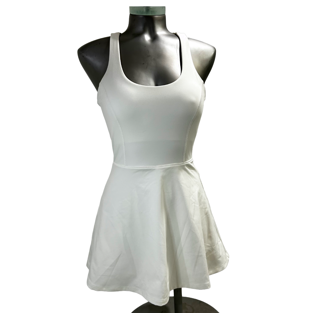 Spiritual Gangster Criss-Cross One-Piece Swimsuit with Skirt (D7 F5)