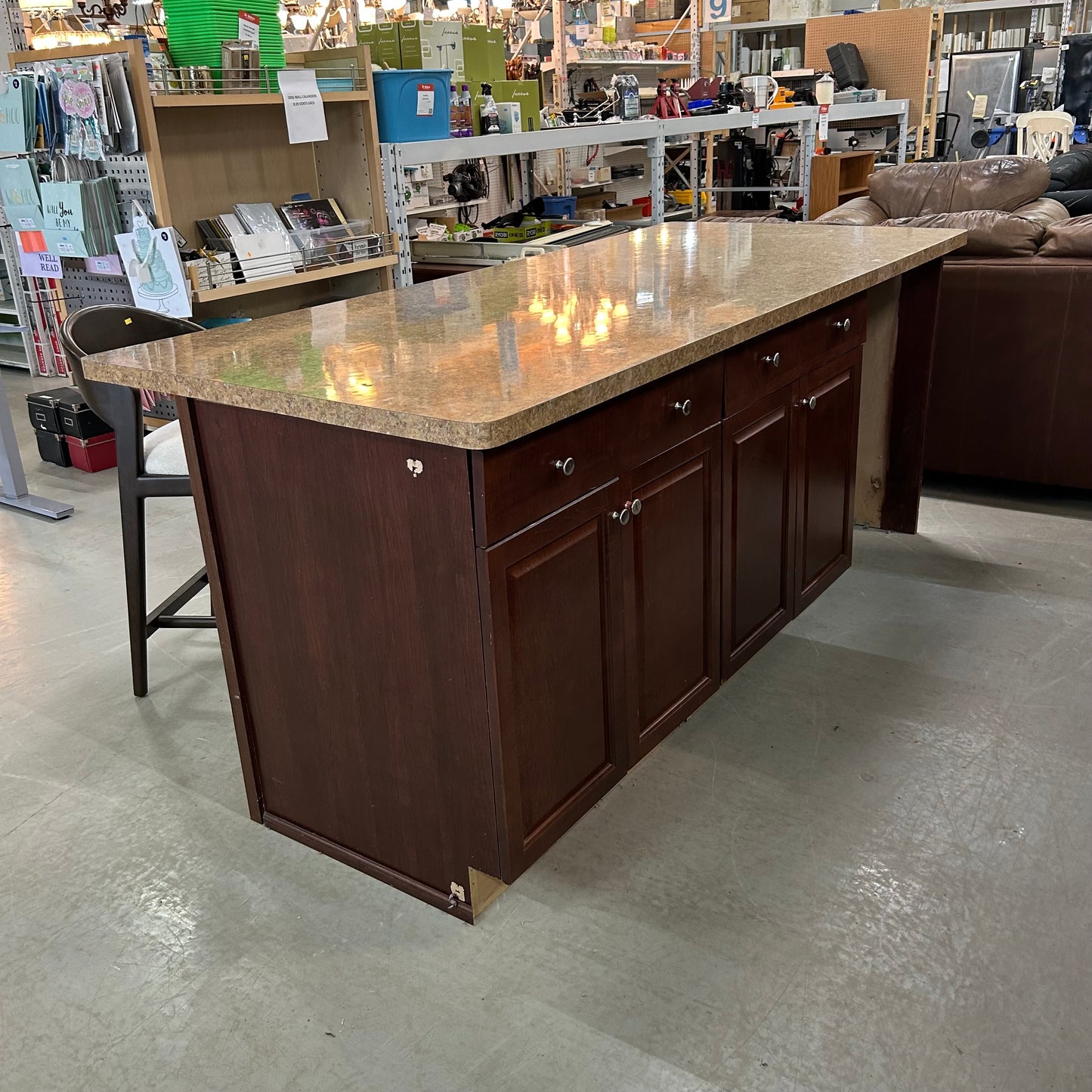 BROWN SHAKER KITCHEN GK029