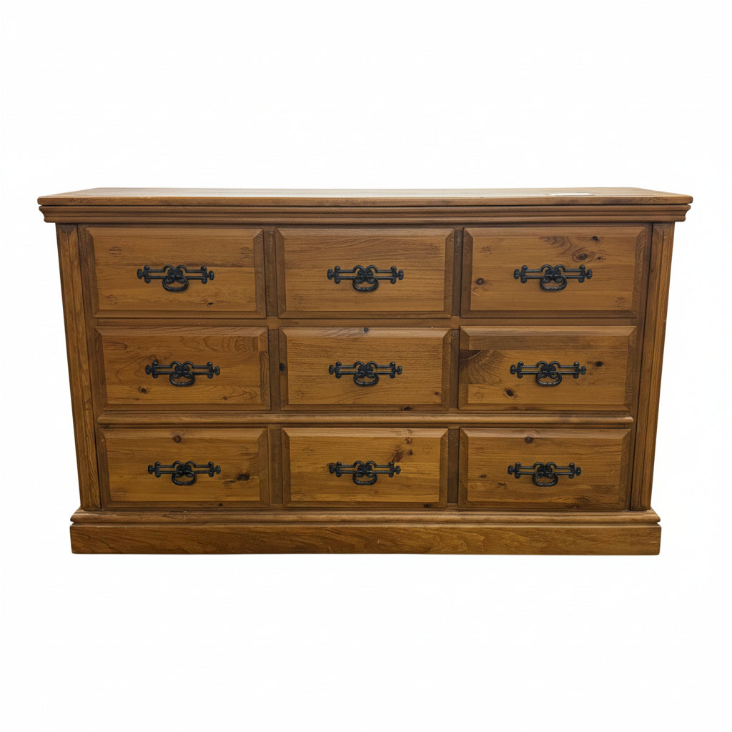 9 DRAWER DRESSER