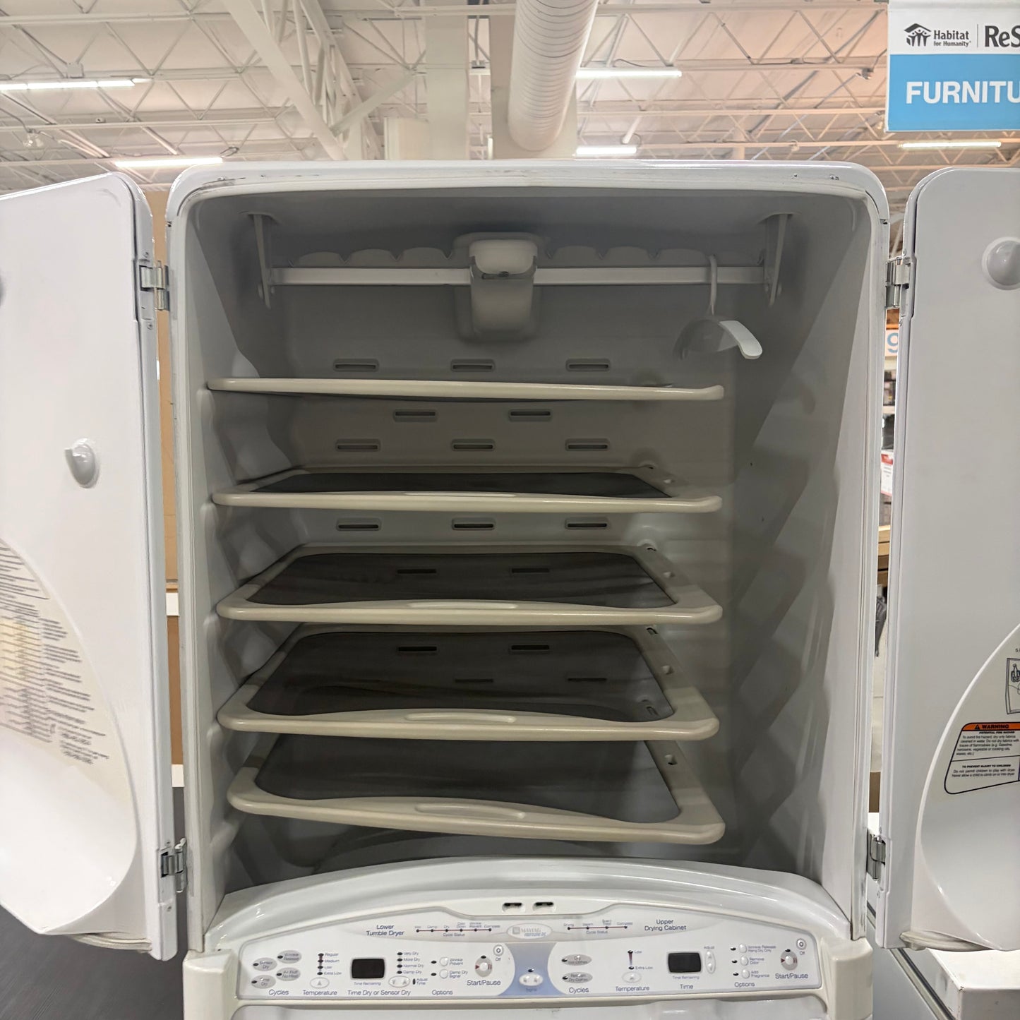 Vintage two-tier dryer