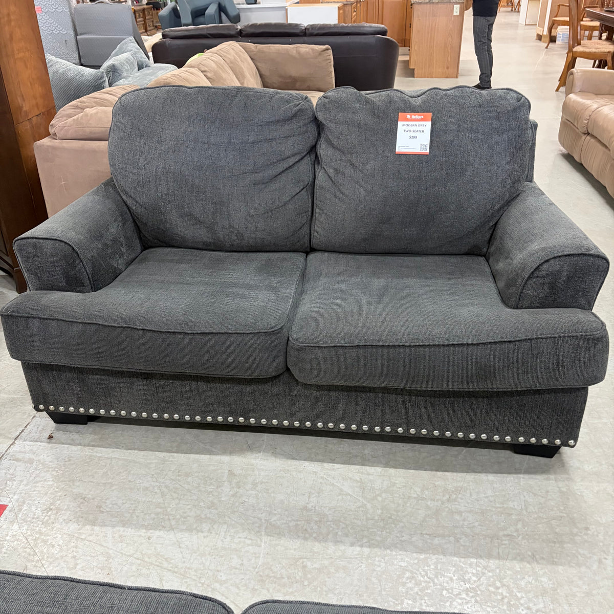 GREY LOVESEAT