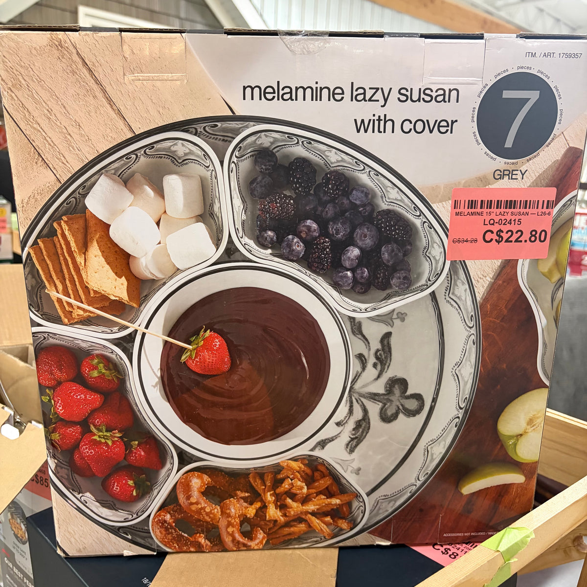 MELAMINE 15" LAZY SUSAN — L26-6