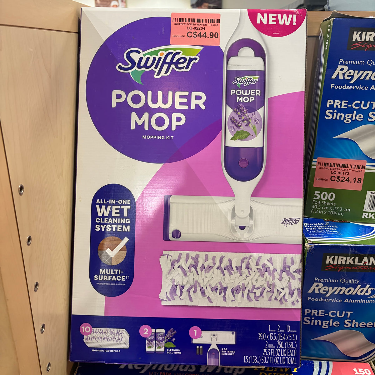 SWIFFER POWER MOP KIT — L26-6