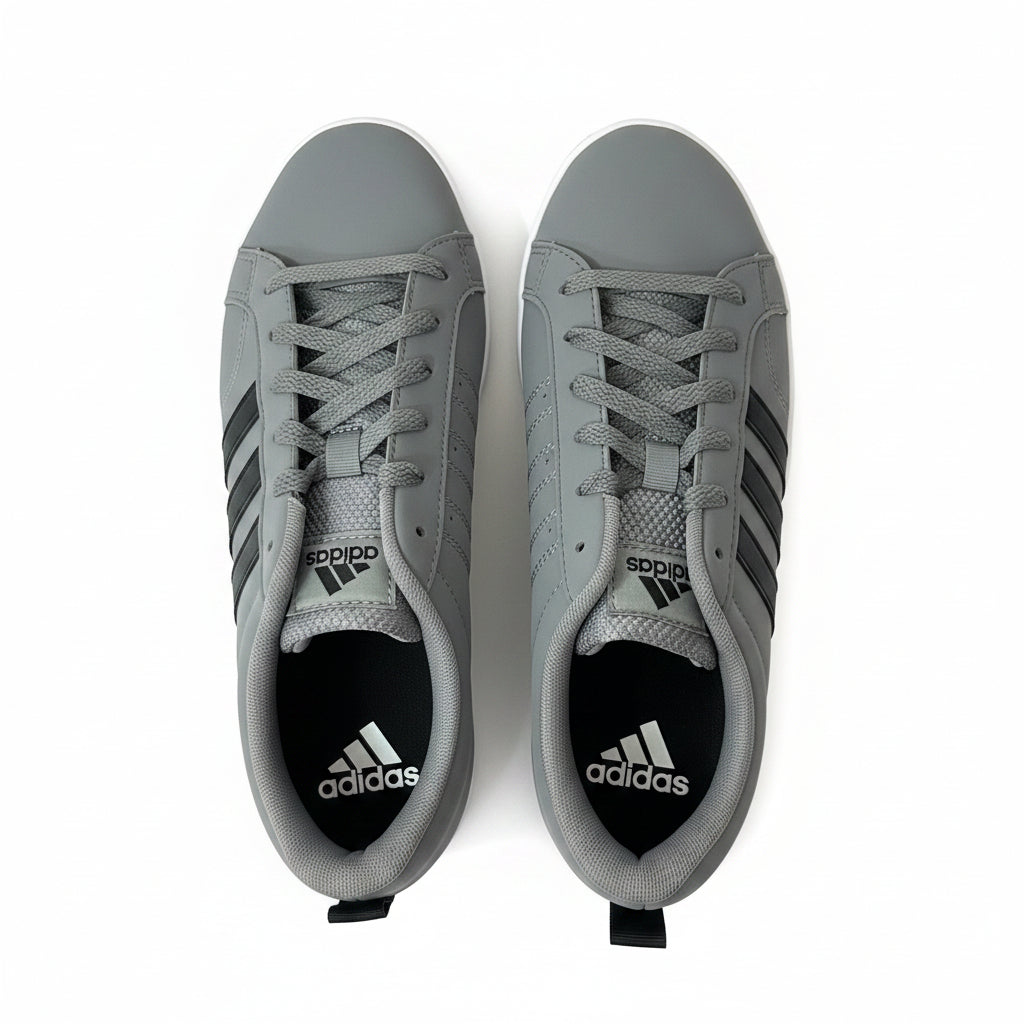GREY ADDIDAS SHOES