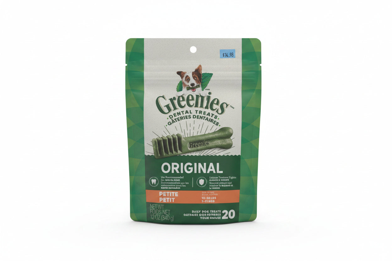 GREENIES DENTAL TREATS 20PACK