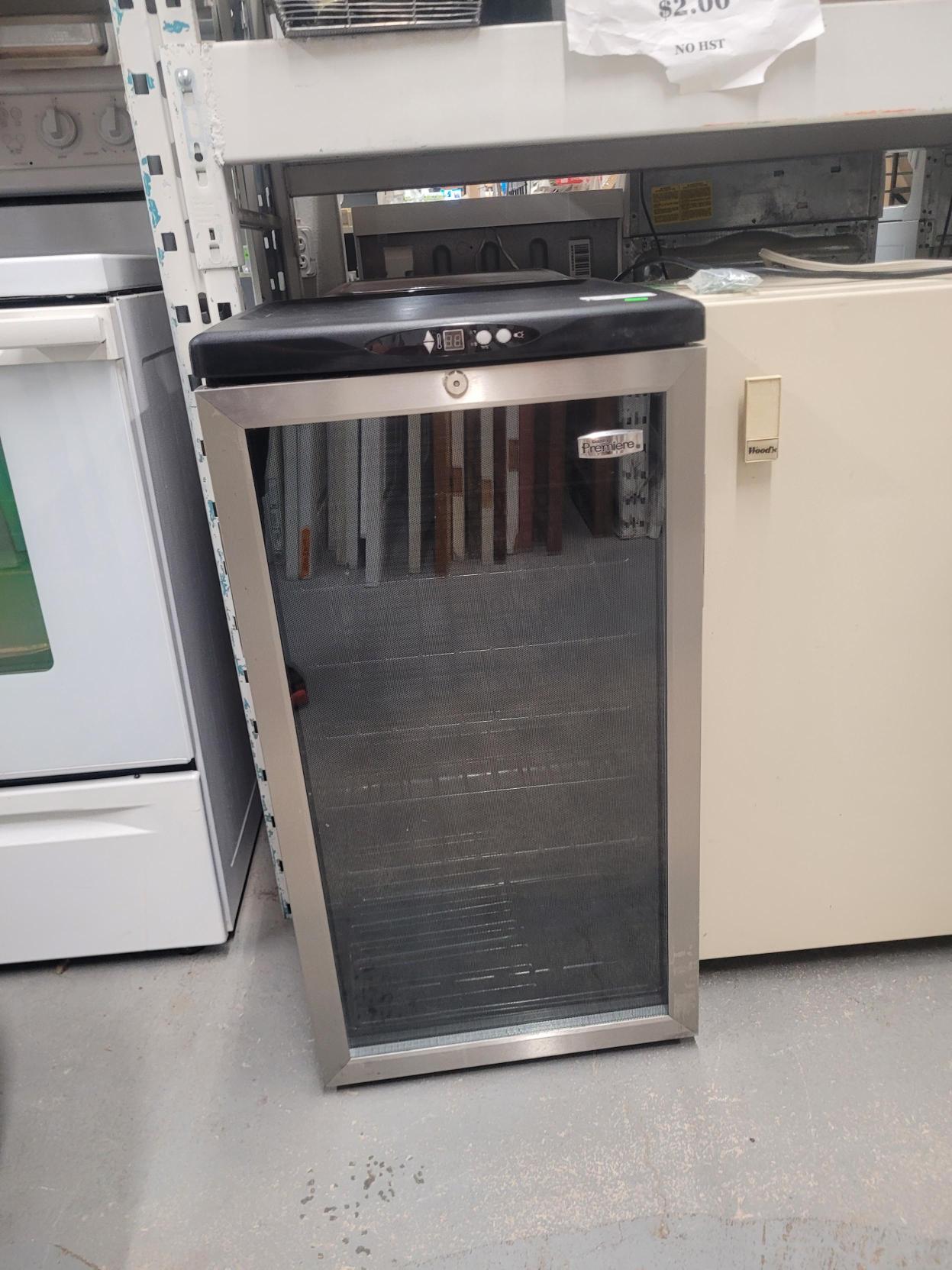 Premiere Beverage & Wine Cooler – Stainless Steel Glass Door
