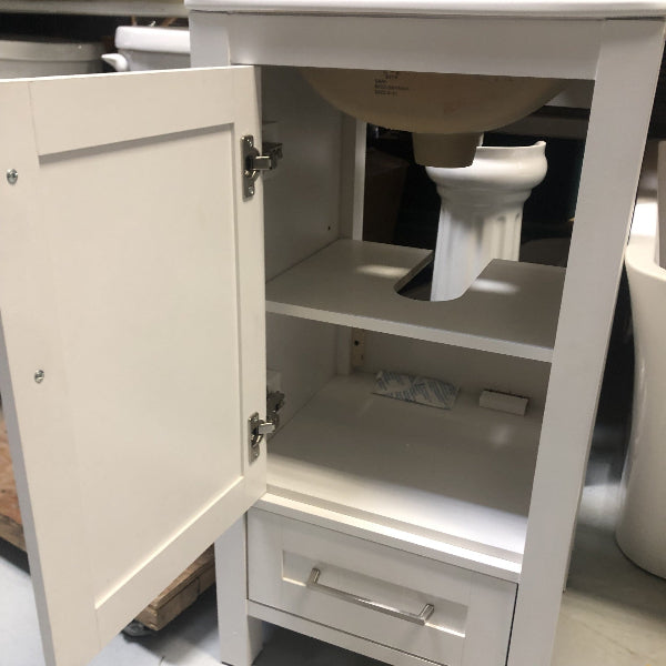White Bathroom Vanity