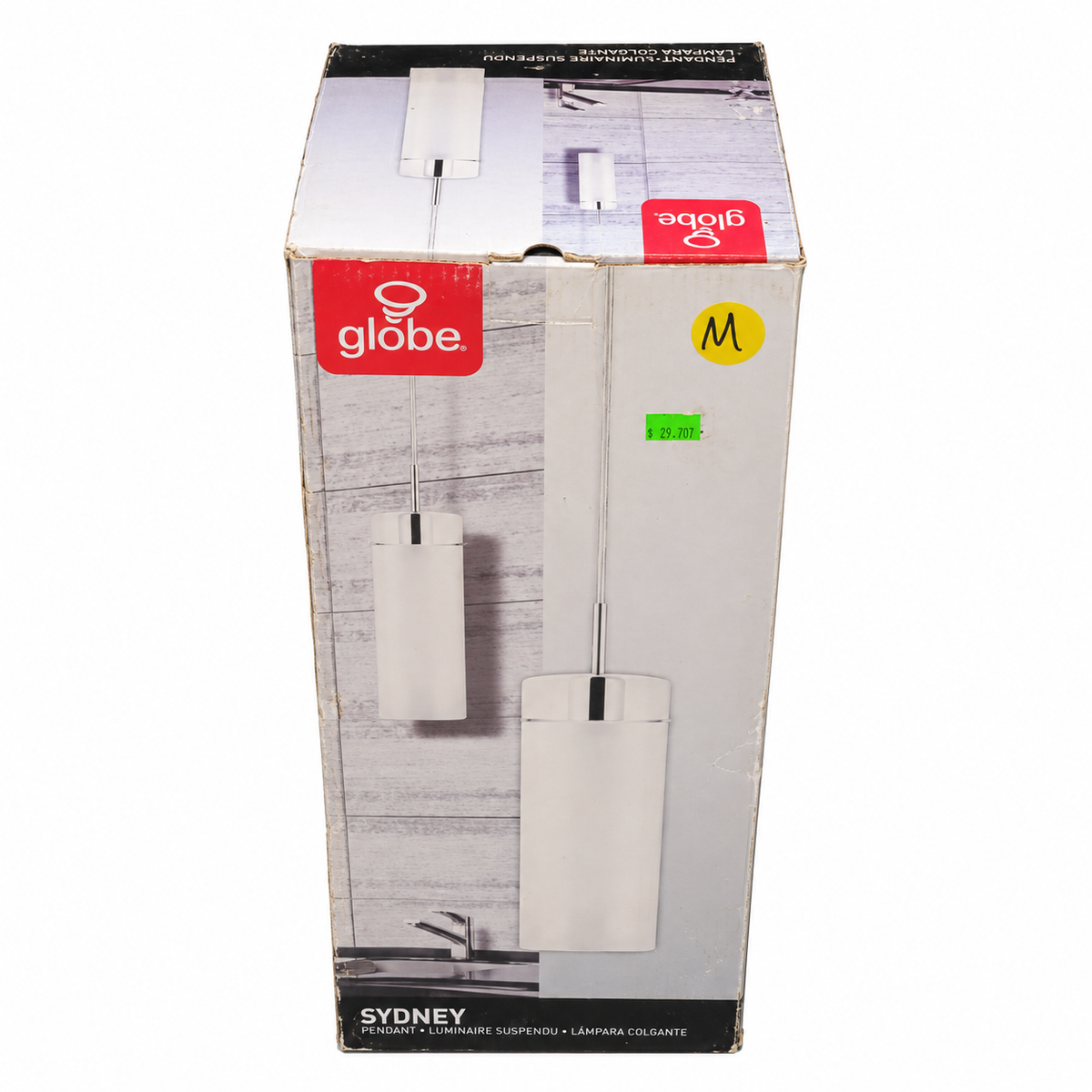 Globe Sydney 1-Light Pendant