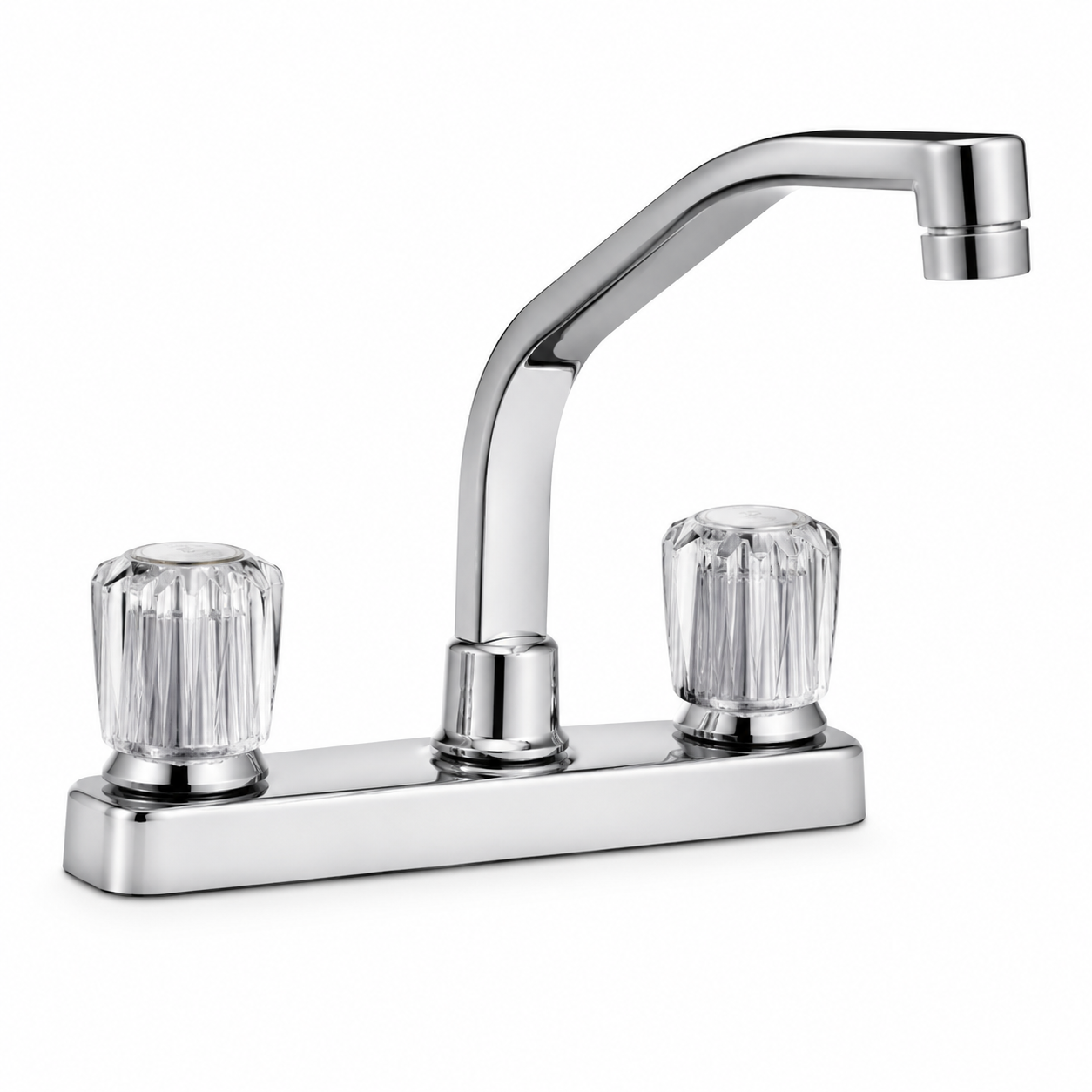 Project Source Two-Handle Kitchen Faucet – Chrome