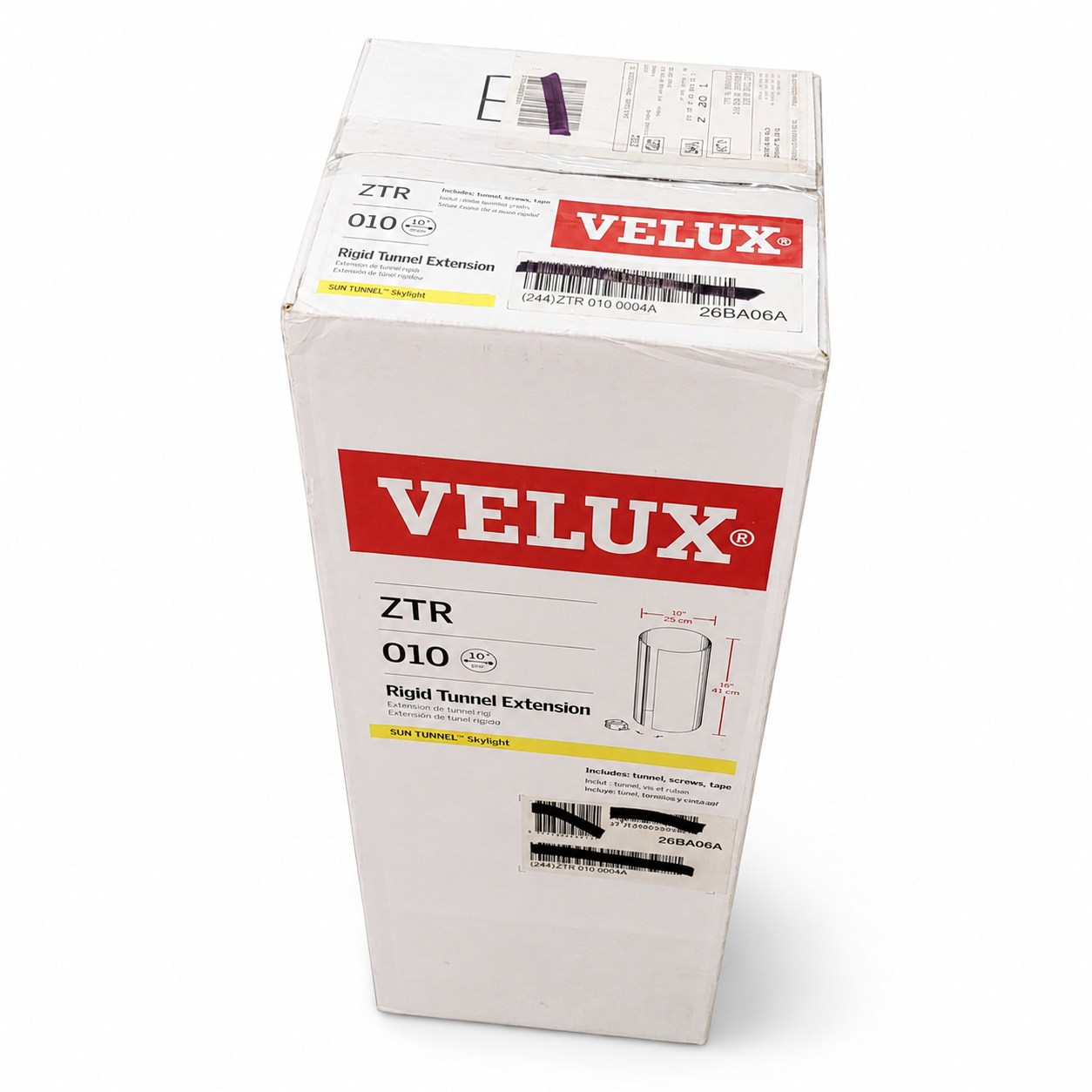 VELUX ZTR 010 Rigid Sun Tunnel Extension – 10"