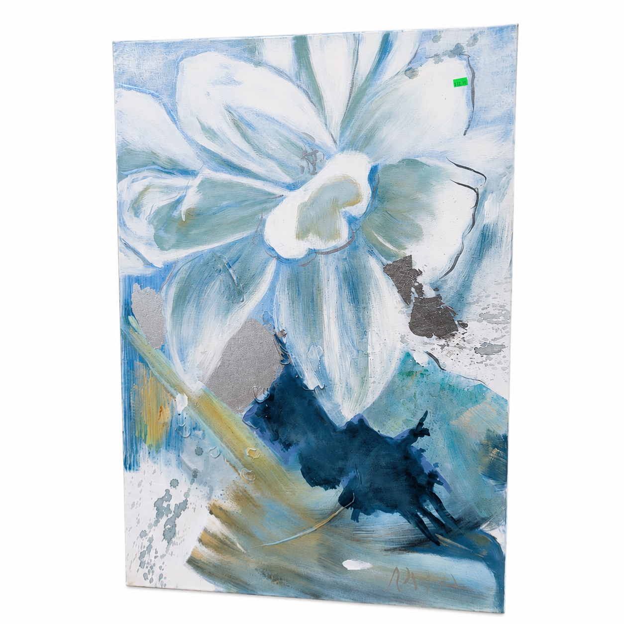 Abstract Floral Canvas Wall Art