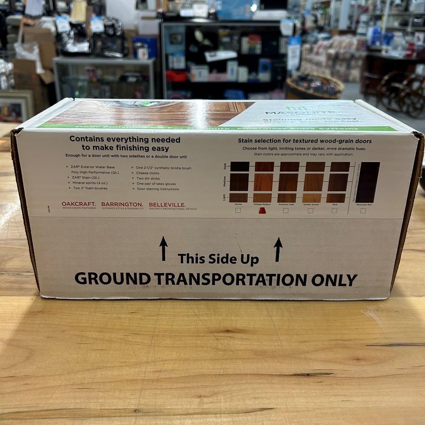 Door Finishing Kit for Masonite in VINTAGE MODERN