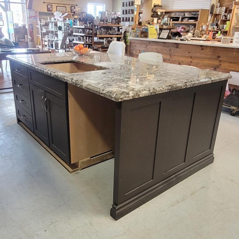 Kitchen Island with Granite