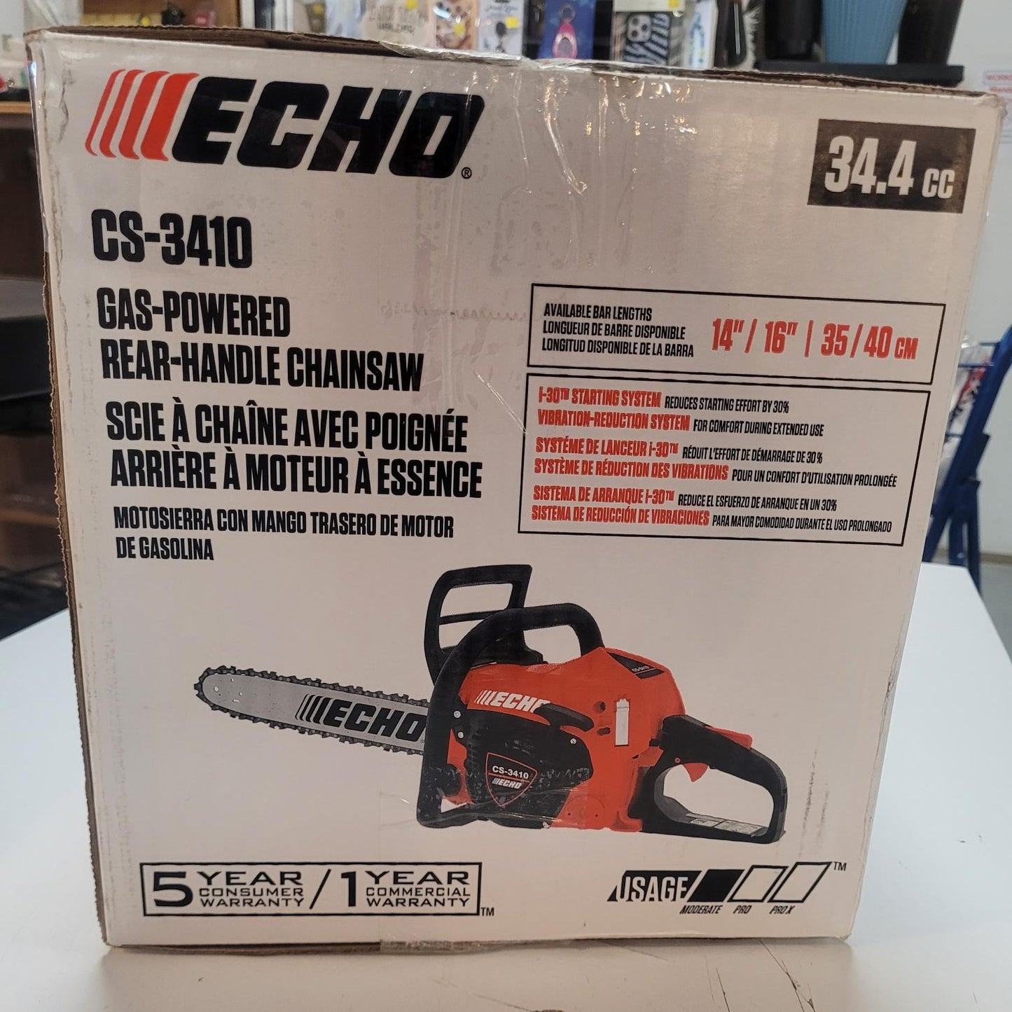 ECHO Gas Powered Chain Saw