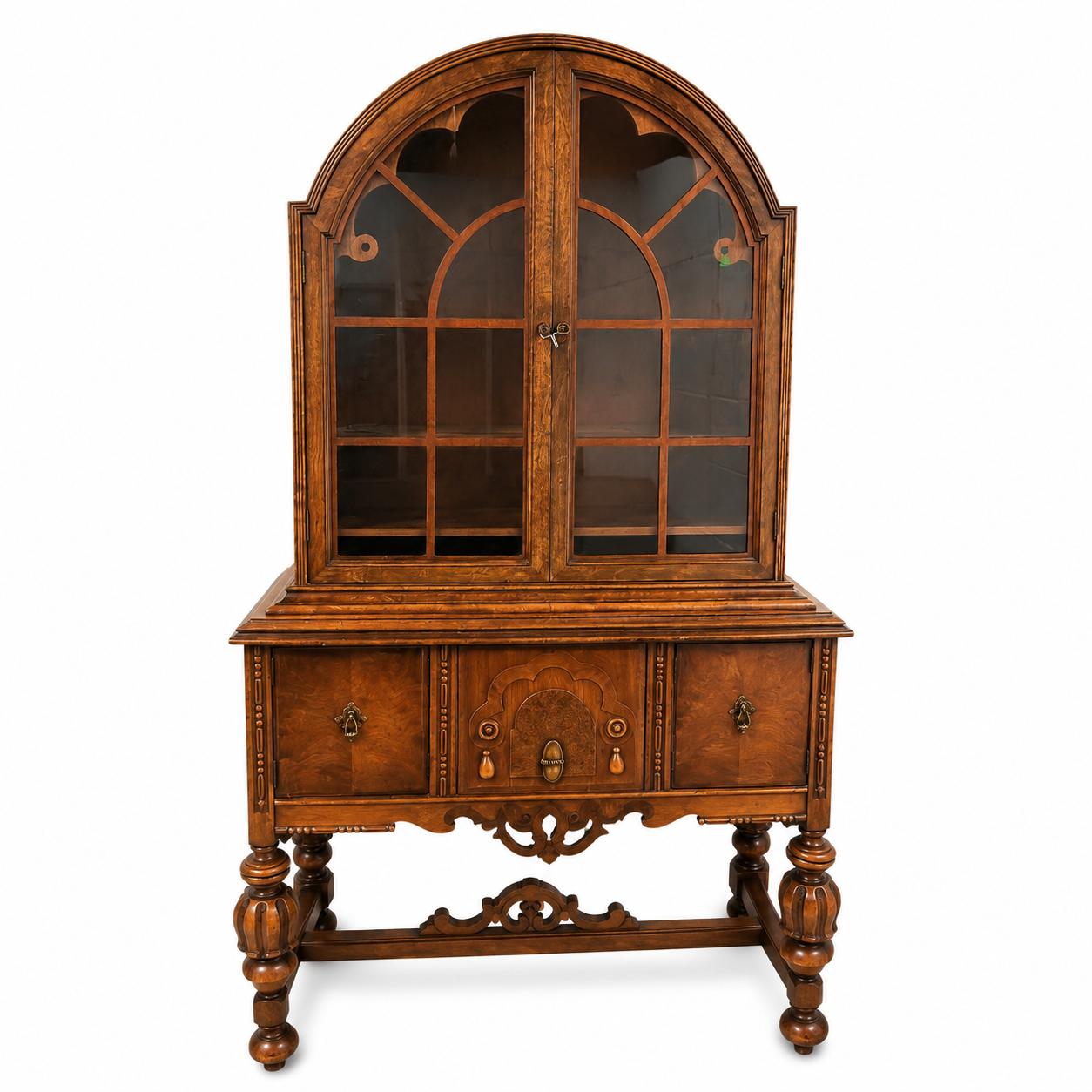 Vintage Display Hutch / China Cabinet