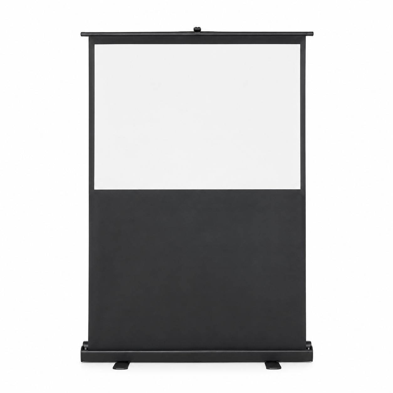 60" Portable Matte White Projection Screen