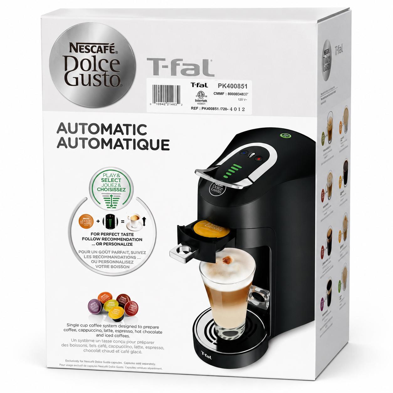 T-fal NESCAFÉ Dolce Gusto Automatic Coffee Machine – New in Box
