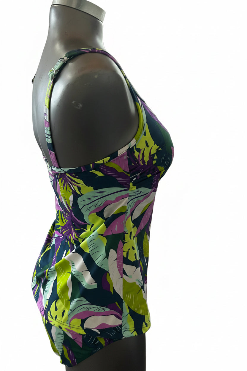 Anita Care Carini “Green Fever” Mastectomy Tankini - Sz 10/12 (N2)