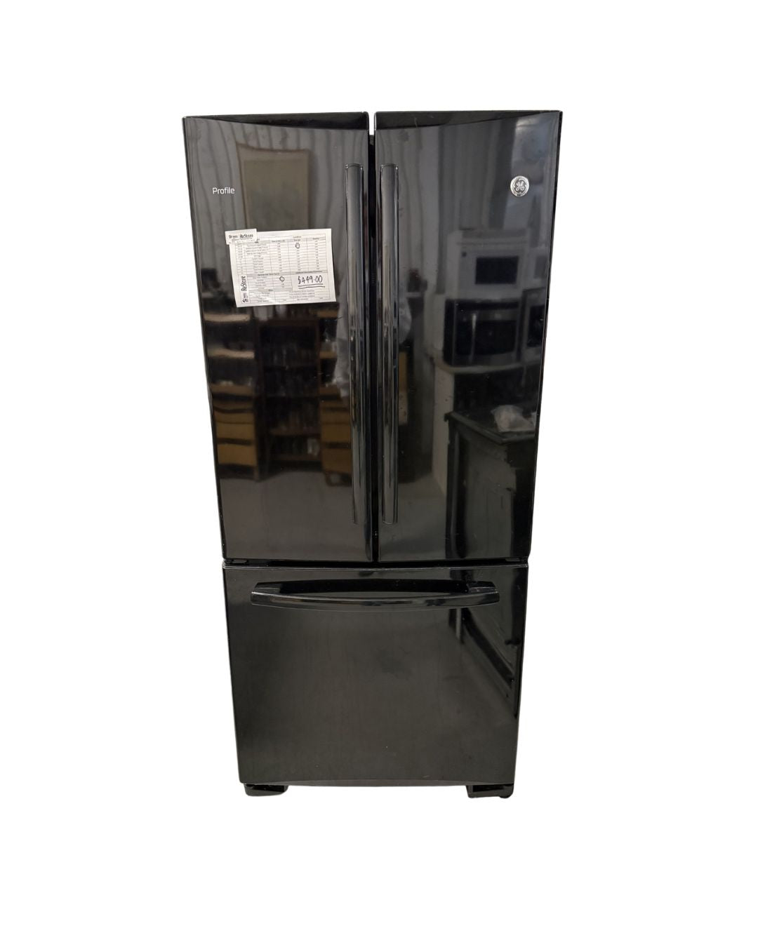 GE Profile French Door Refrigerator with Bottom Freezer