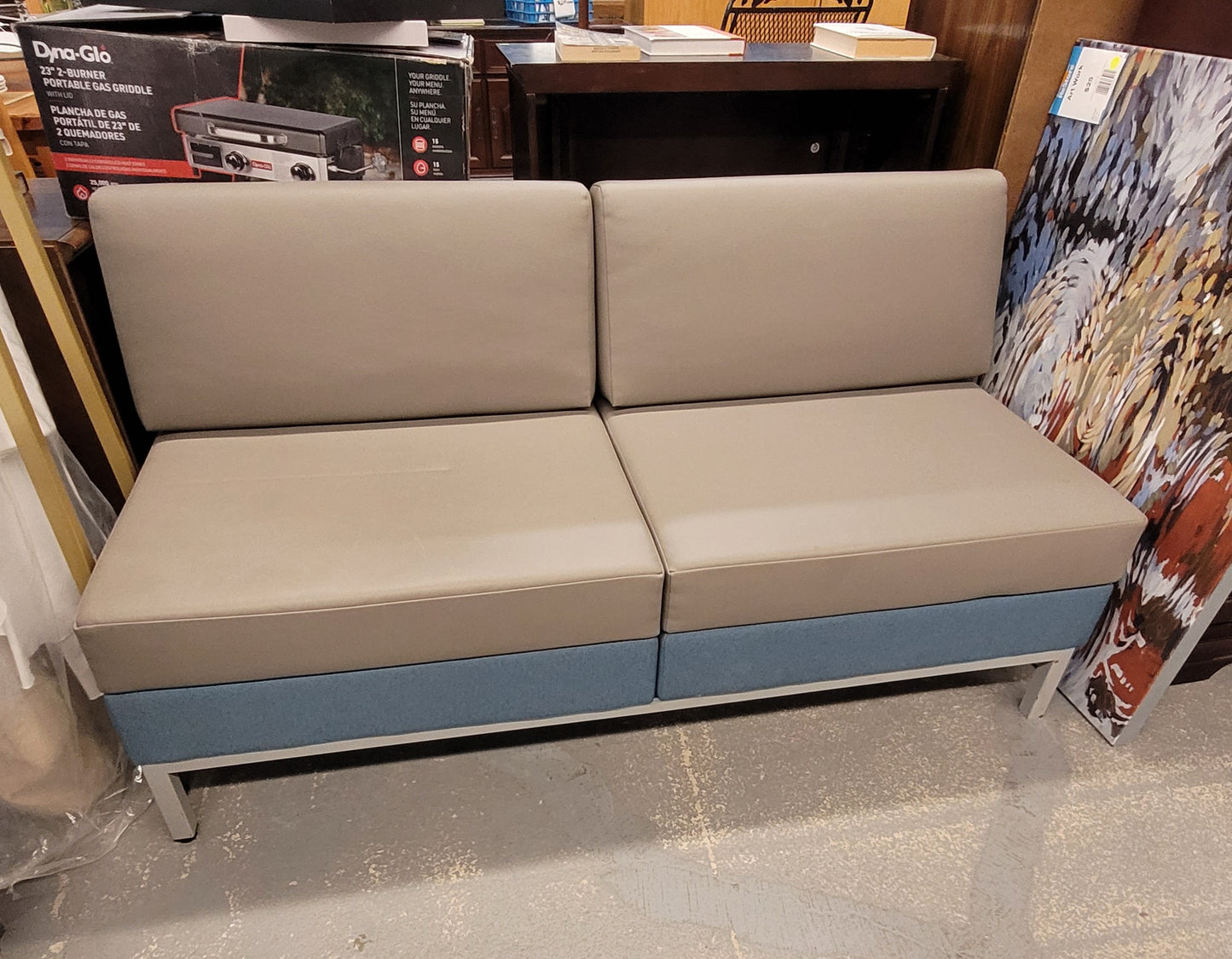 Modern Two-Seat Lounge Sofa
