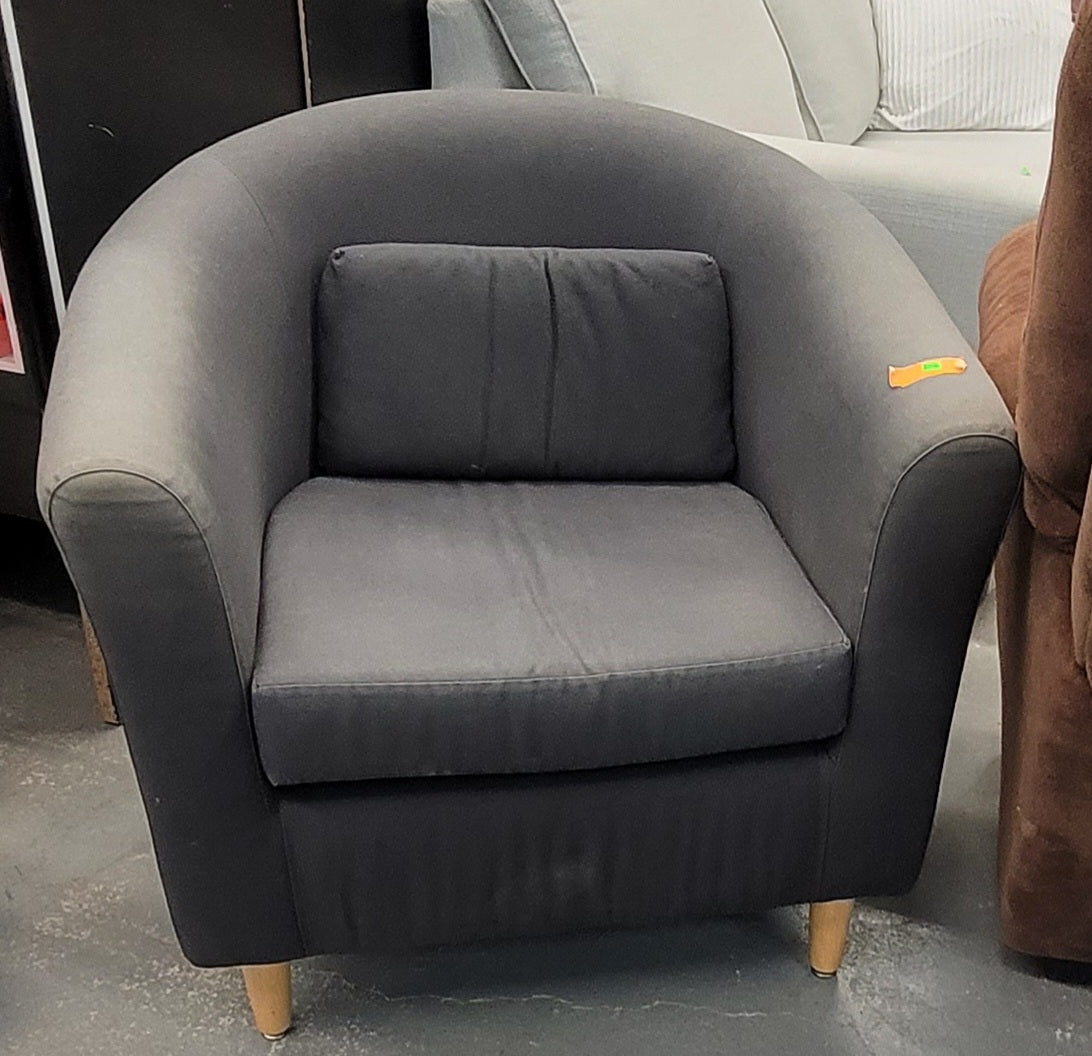 Modern Gray Accent Chair
