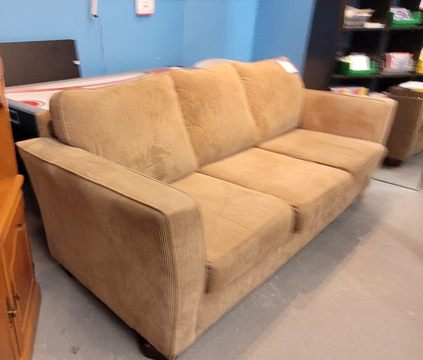 Beige 3-Seat Sofa