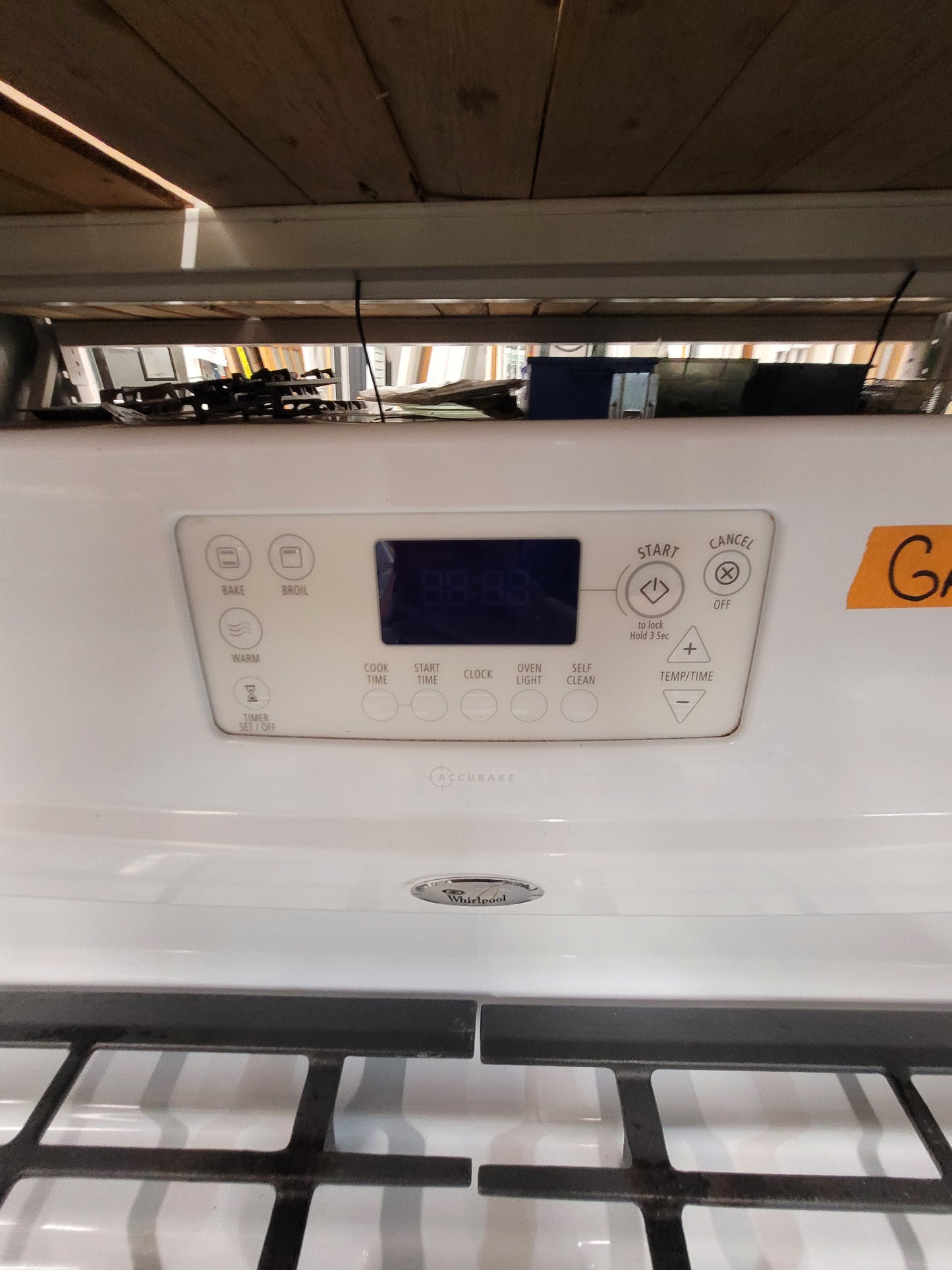 White Gas Range