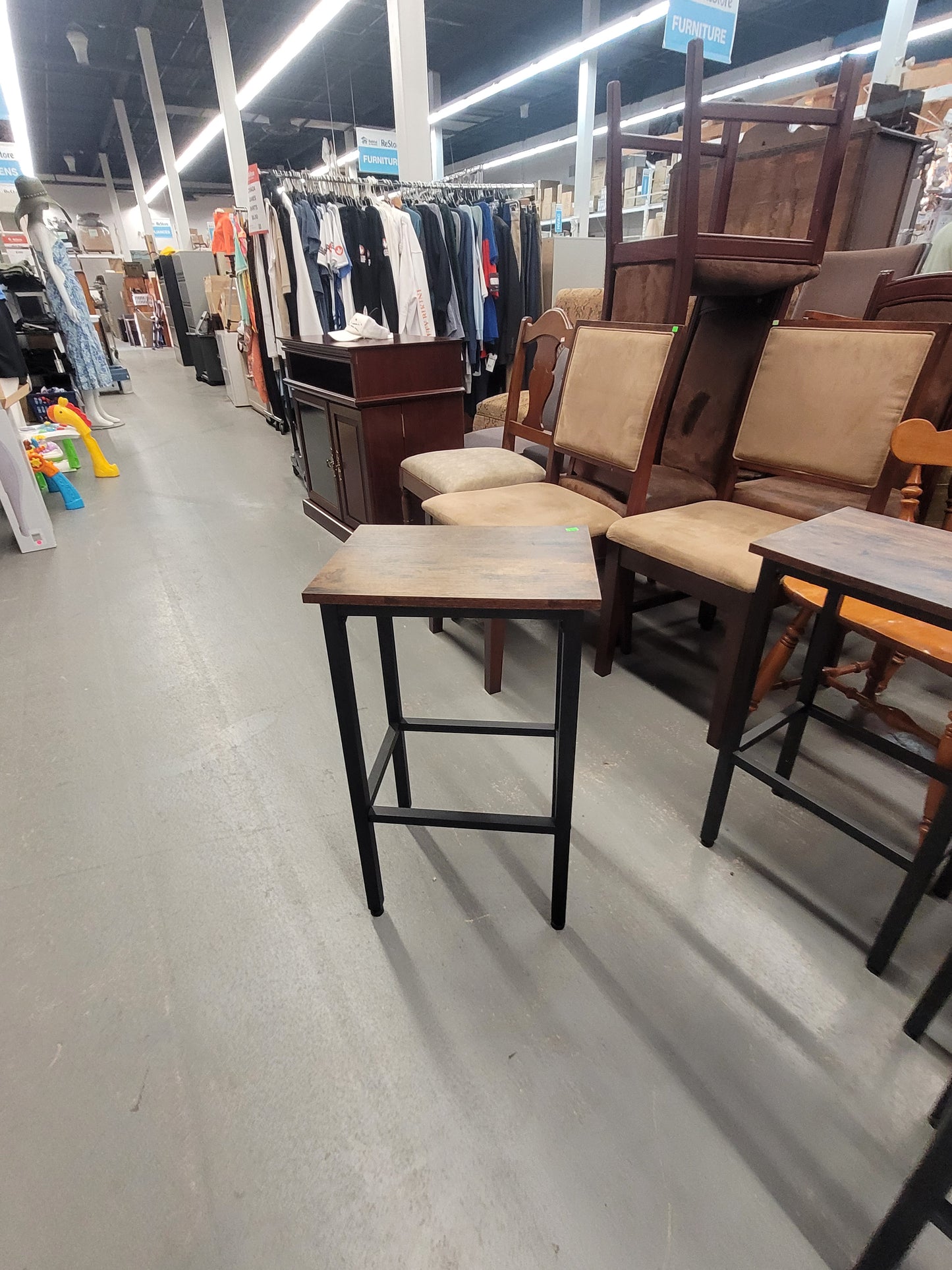 Rustic Industrial Bar Stool