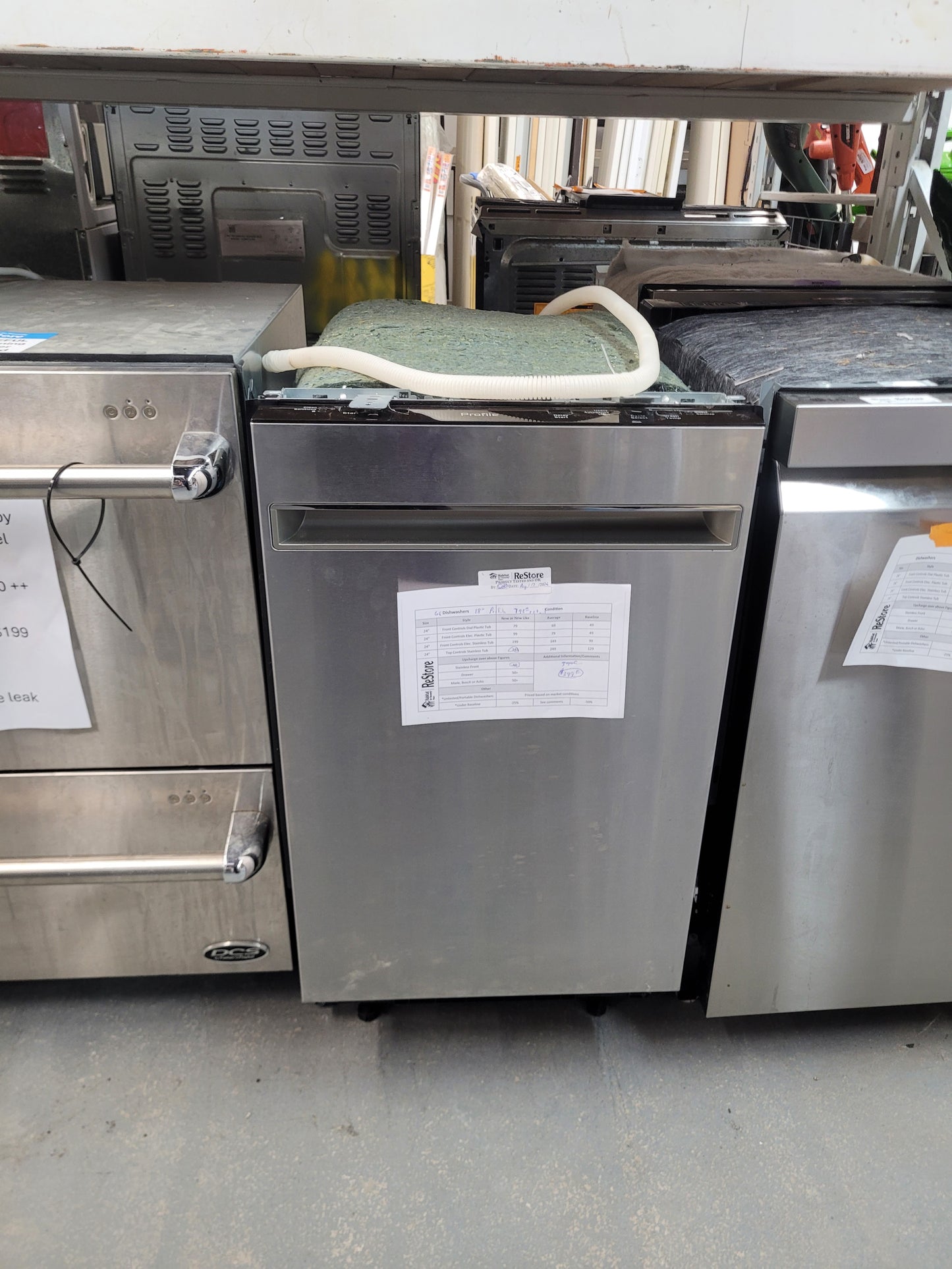 GE Profile Stainless Steel Dishwasher