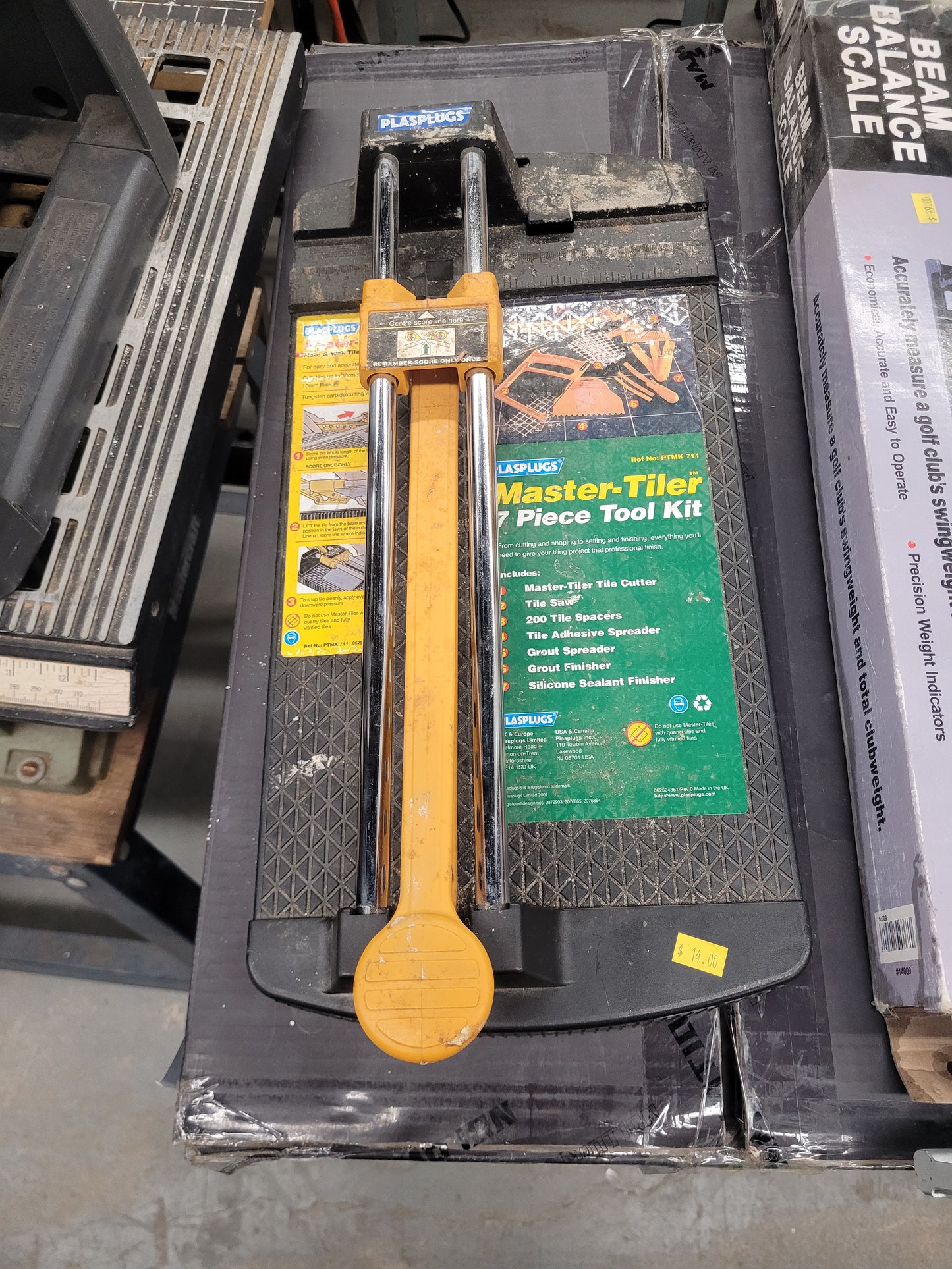 Master-Tiler Manual Tile Cutter