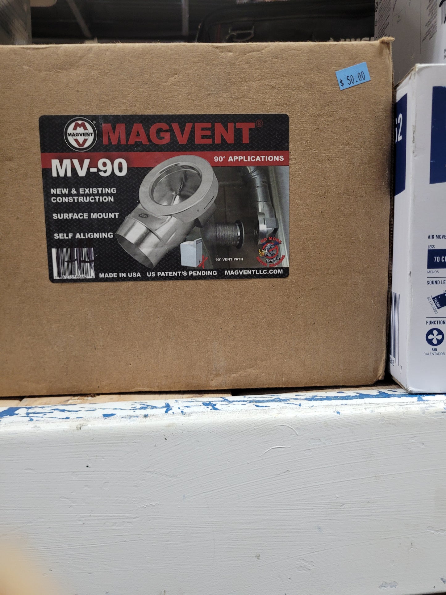 MagVent MV-90 Magnetic Dryer Vent Coupling