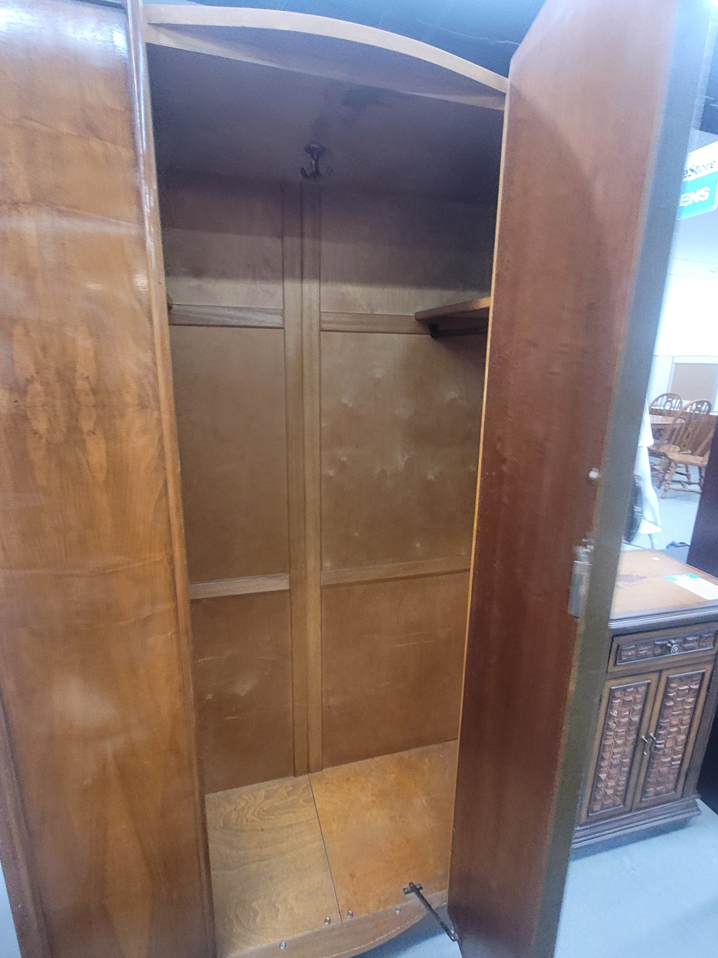 Vintage Wooden Wardrobe