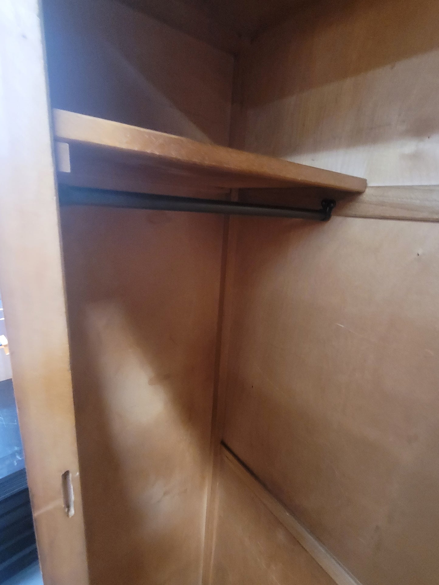 Vintage Wooden Wardrobe
