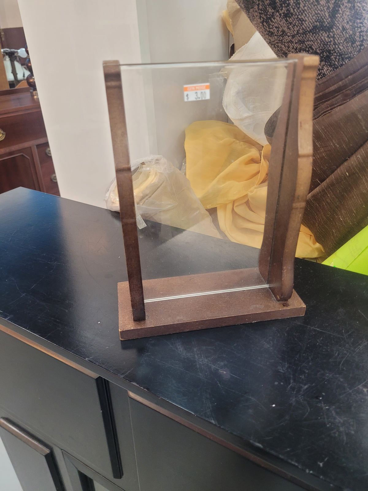 Coca-Cola Wooden and Glass Display Stand