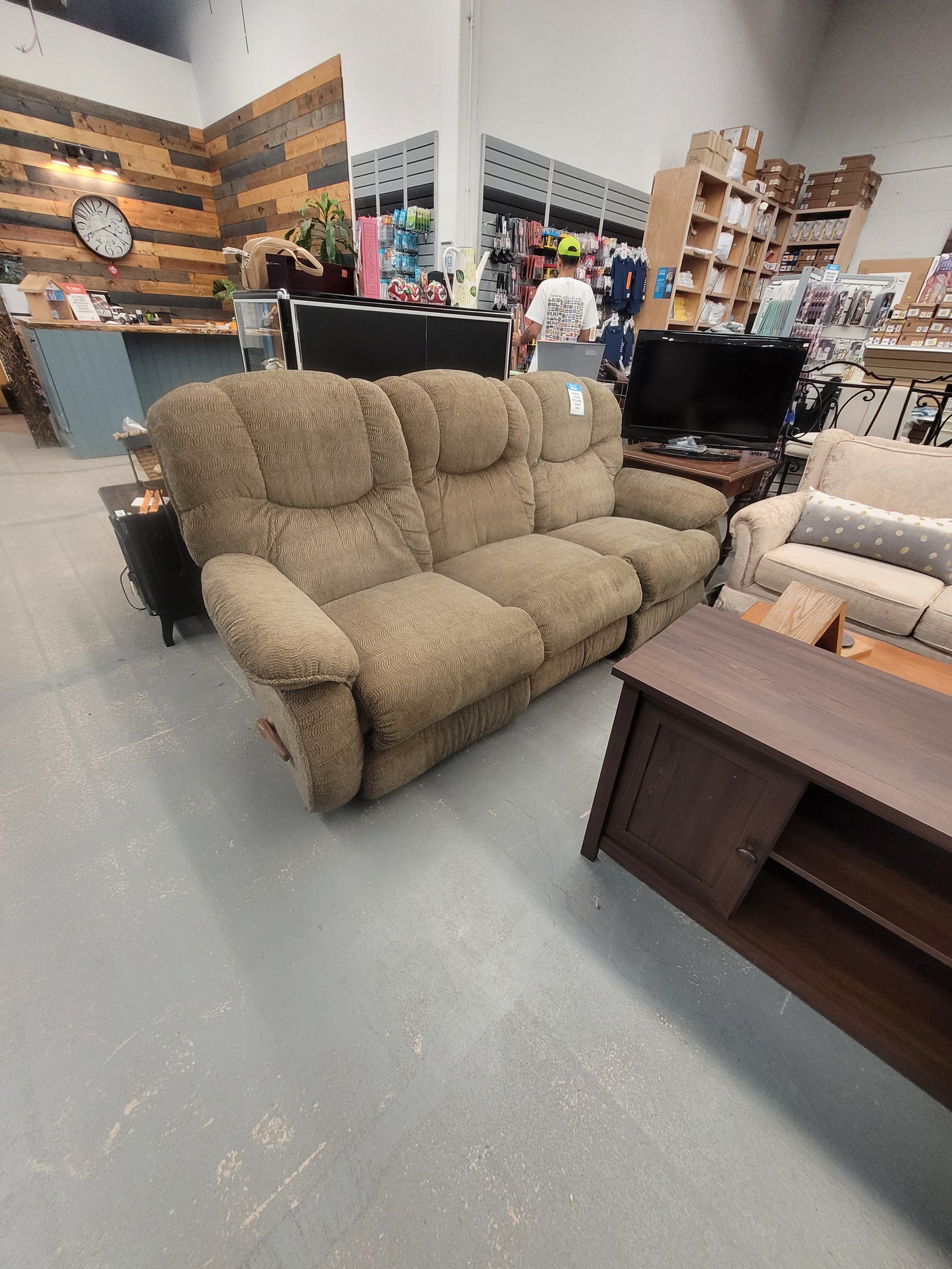Three-Seat Reclining Sofa