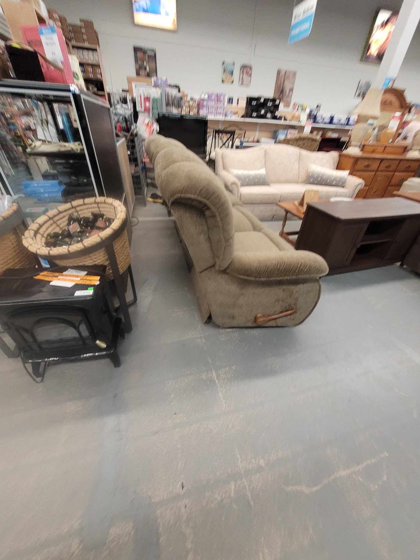 Three-Seat Reclining Sofa