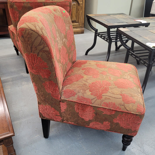 Floral Accent Chair
