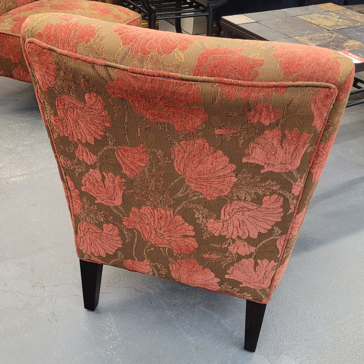 Floral Accent Chair
