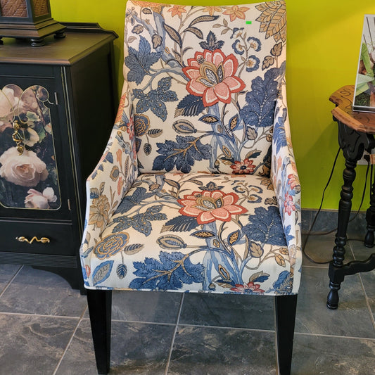 Floral Accent Chair